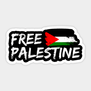 Free Palestine Sticker